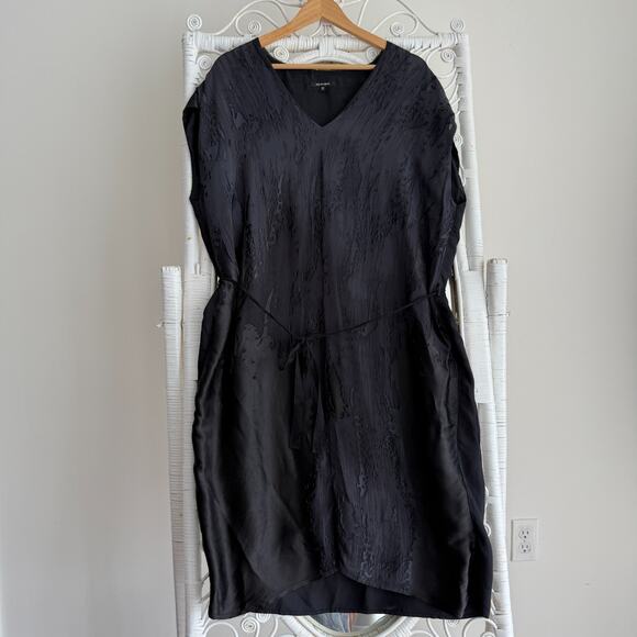 Pas de Calais Dresses & Skirts - Pas de Calais Tunic Dress One Size Black Burnout Textured Crinkled Avant Garde